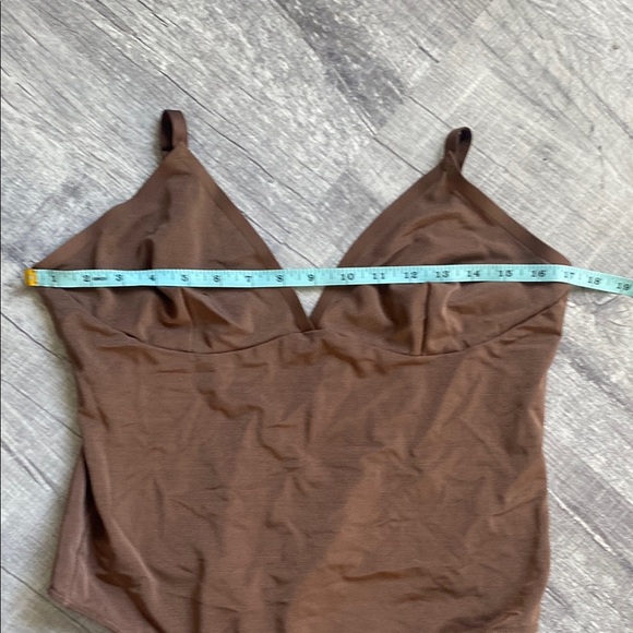 SKIMS Brown Mesh bodysuit - Picture 2 of 8